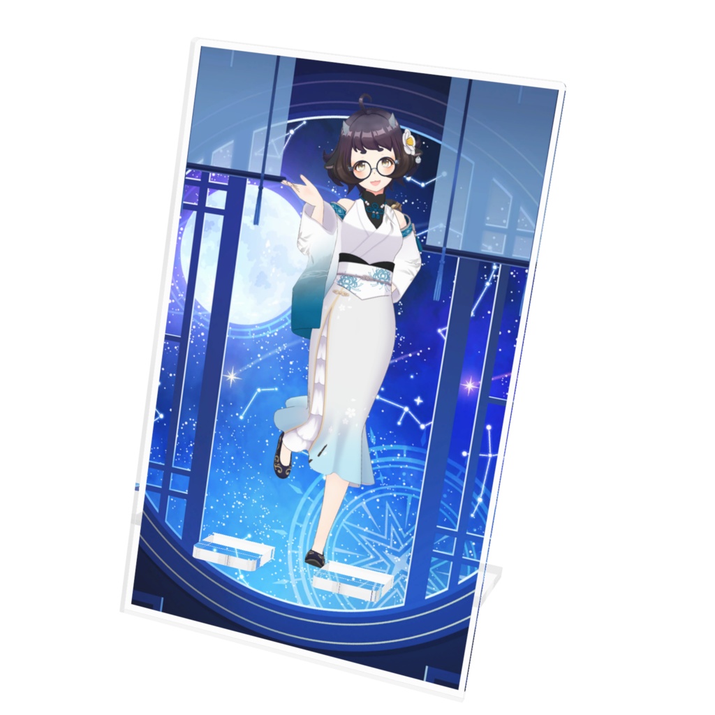 【りぃなたん】12月記念日グッズ-アクリルスマホスタンド[1229]