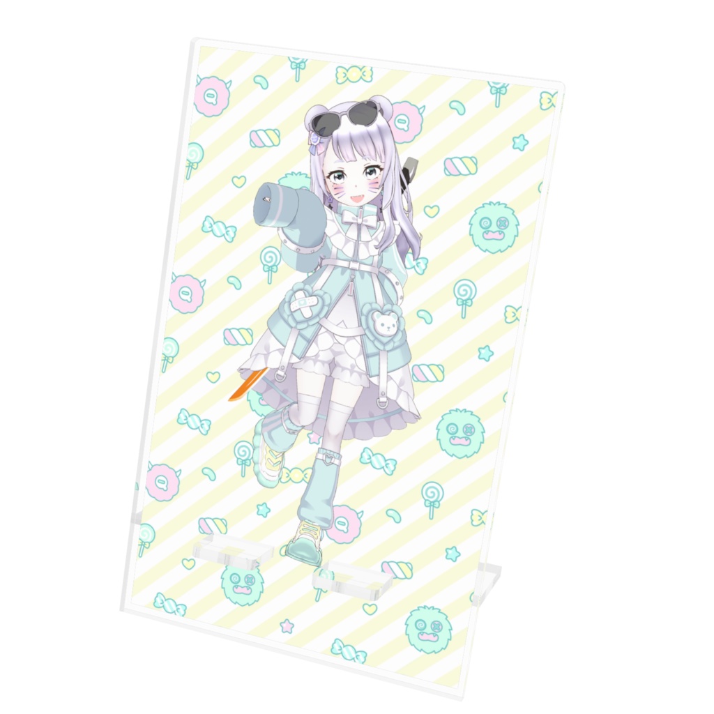 【りず】12月記念日グッズ-アクリルスマホスタンド[1206]