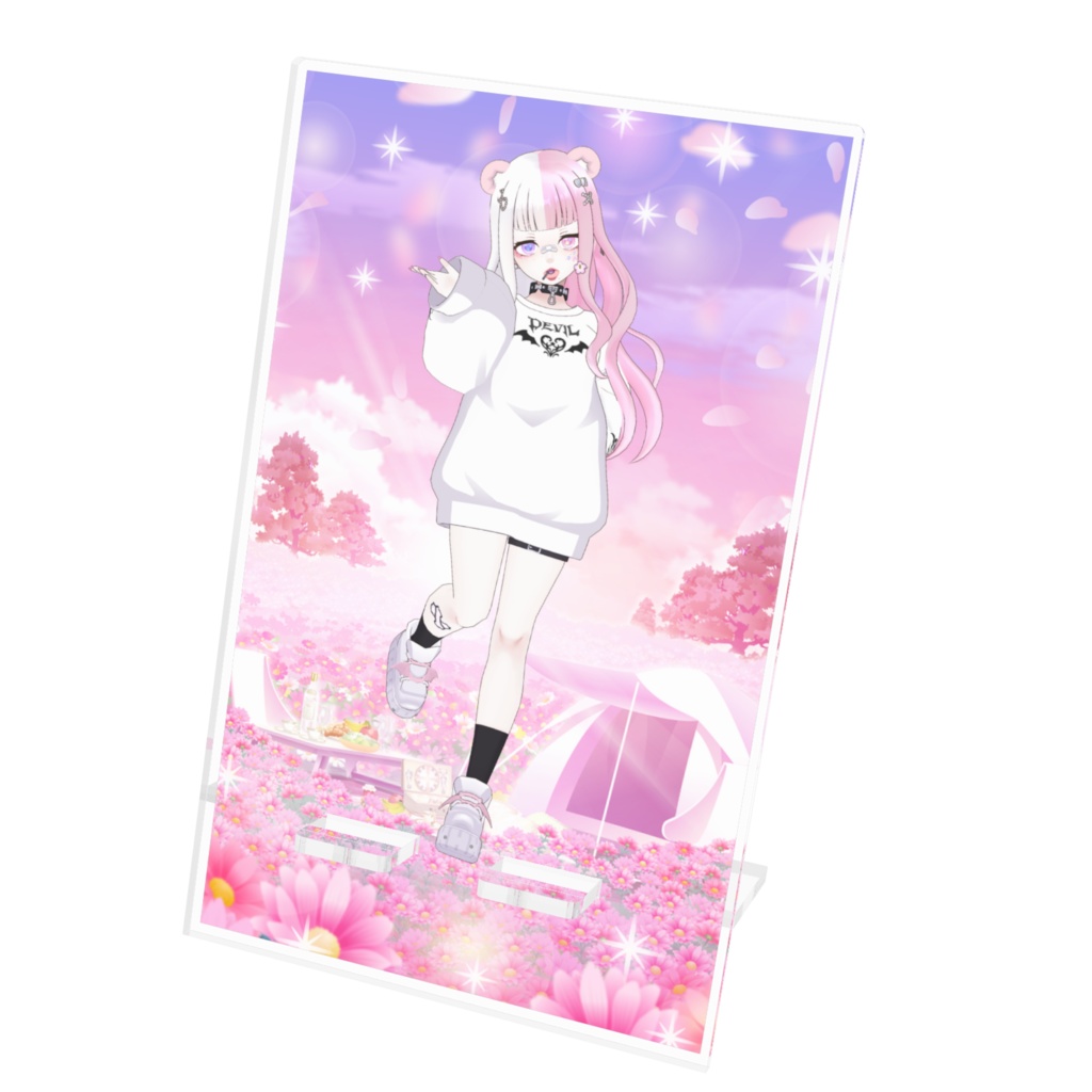 【んちゃ】12月記念日グッズ-アクリルスマホスタンド[1230]