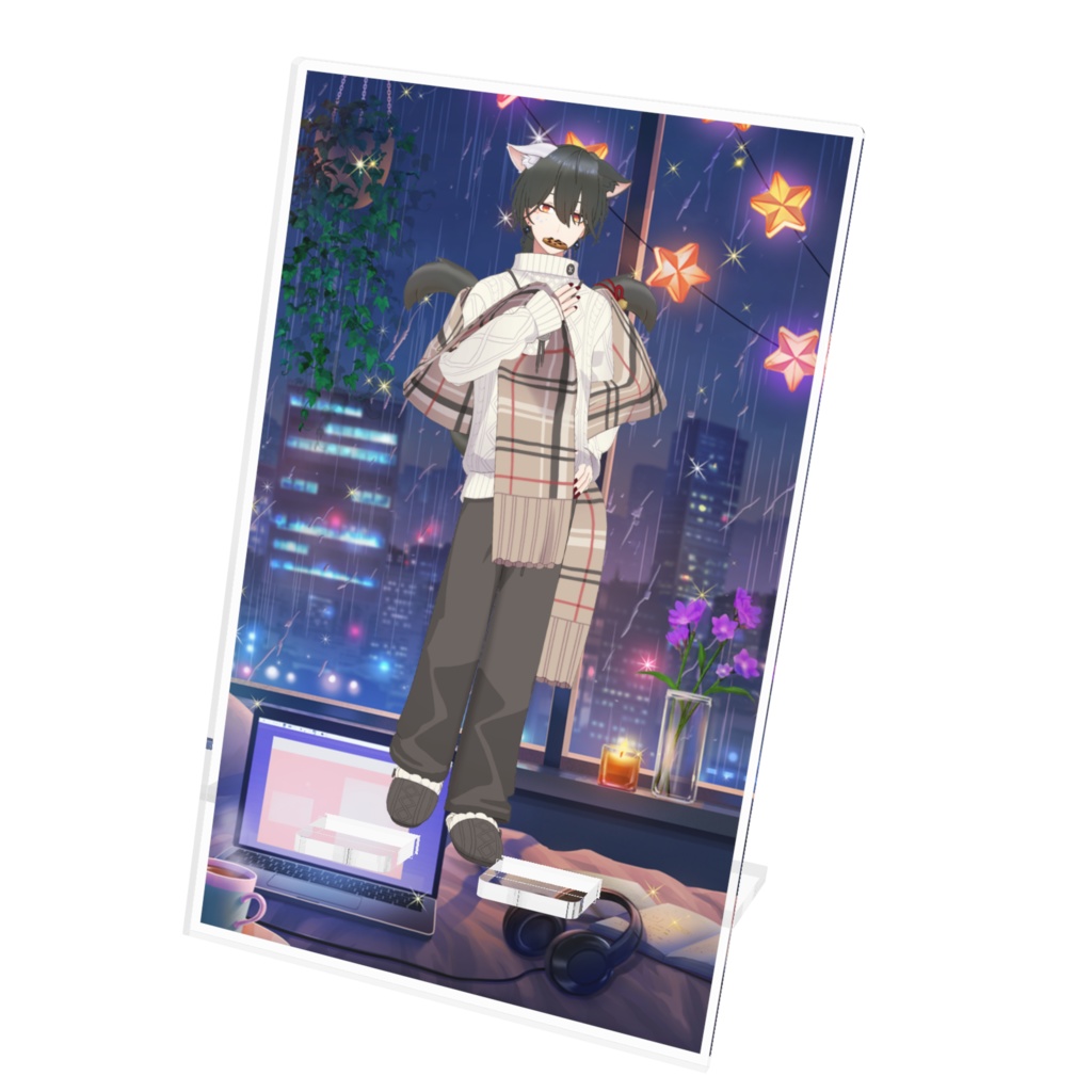 【アカツキ キア】12月記念日グッズ-アクリルスマホスタンド[1231]