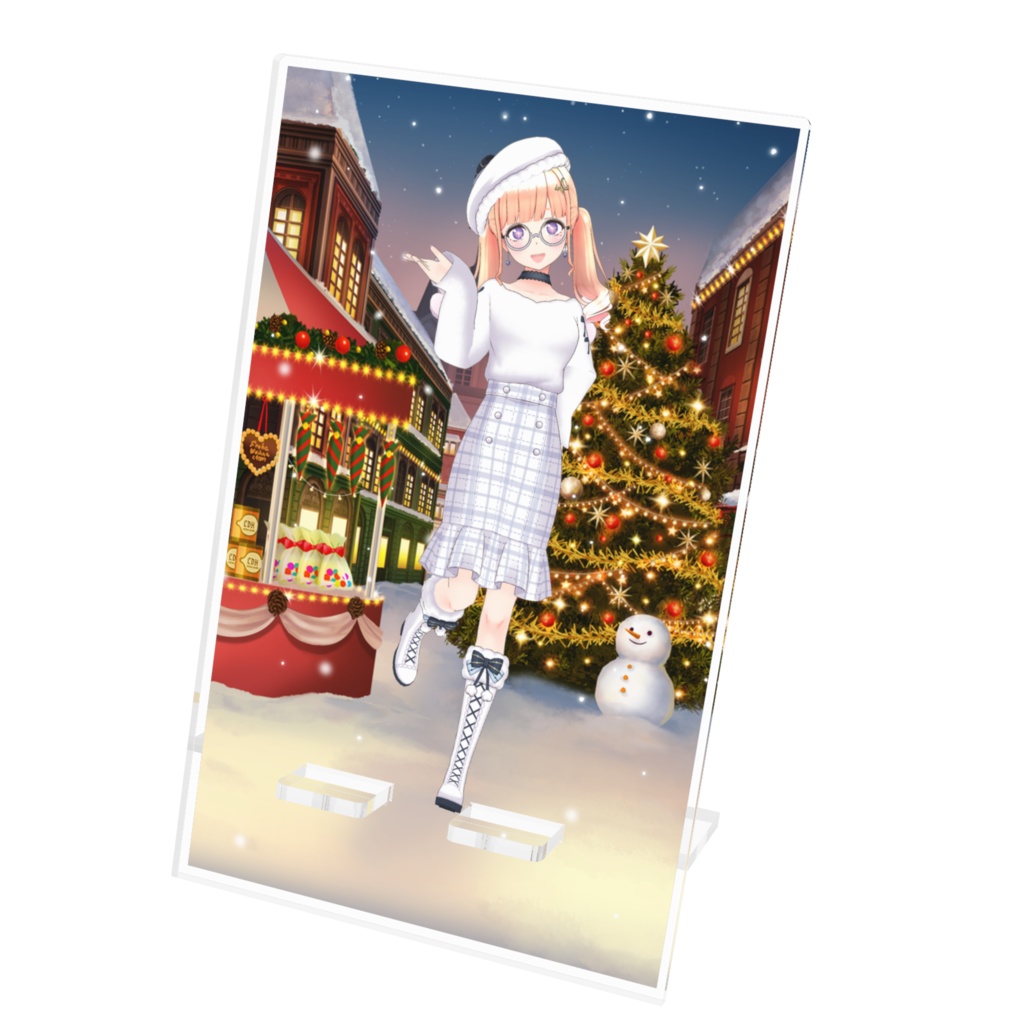 【エイト】12月記念日グッズ-アクリルスマホスタンド[1223]