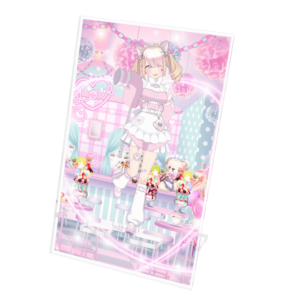 【エナ】12月記念日グッズ-アクリルスマホスタンド[1203]