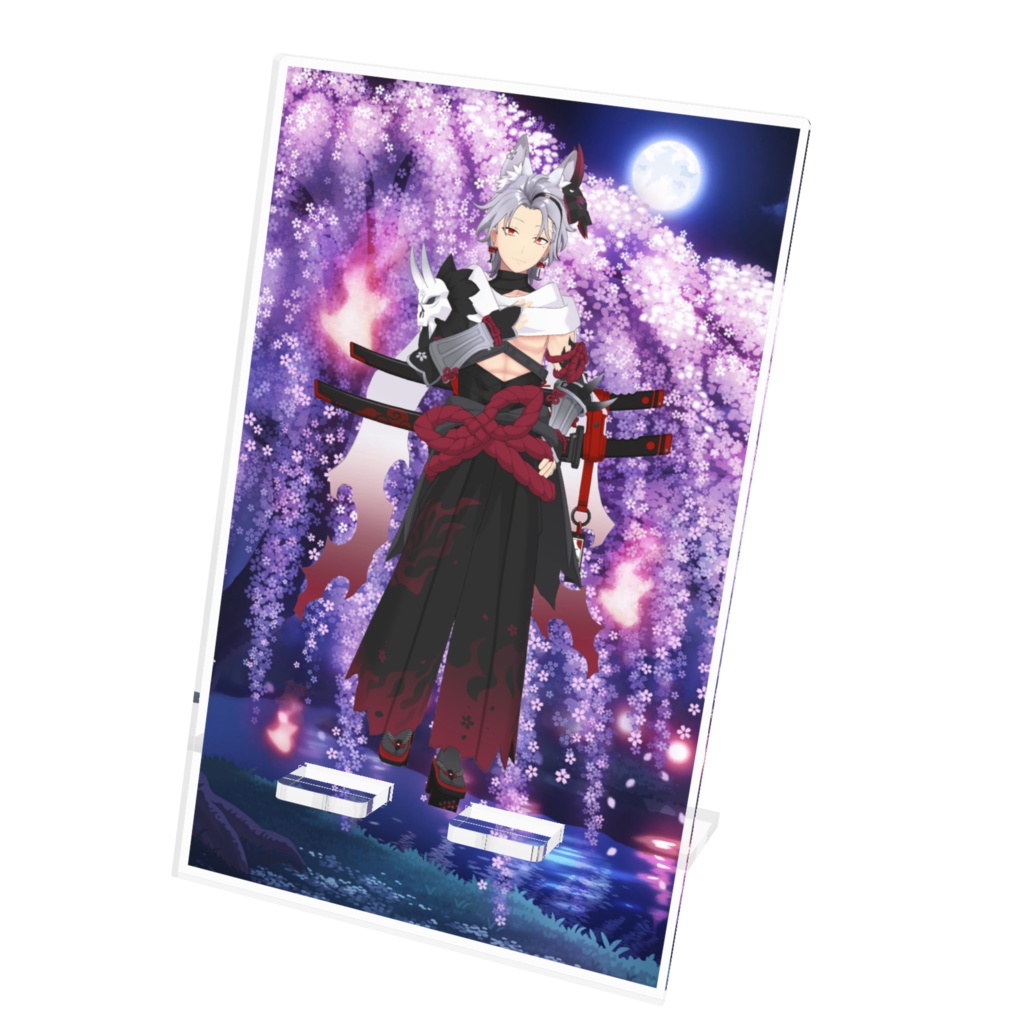 【ギン】12月記念日グッズ-アクリルスマホスタンド[1205]