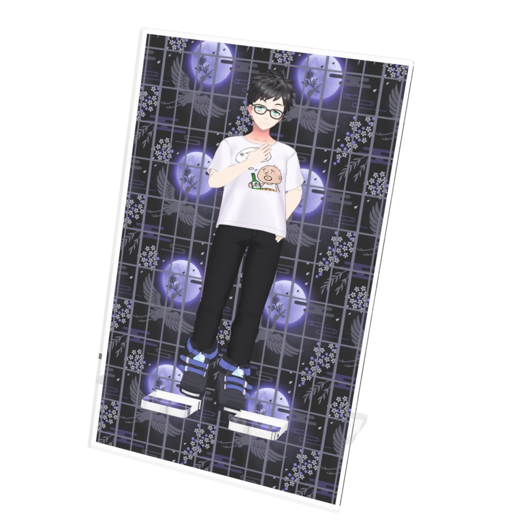 【クロ】12月記念日グッズ-アクリルスマホスタンド[1215]