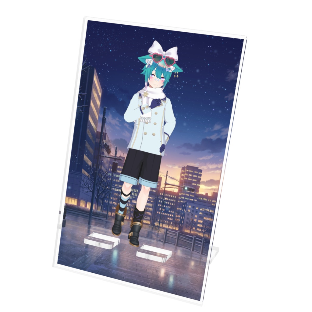 【シモノ】12月記念日グッズ-アクリルスマホスタンド[1216]