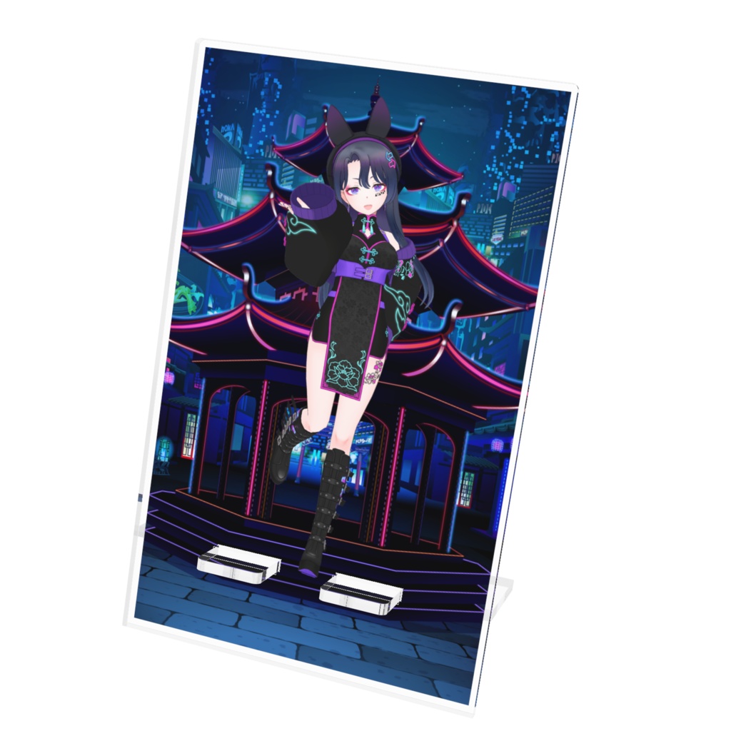 【シャラ】12月記念日グッズ-アクリルスマホスタンド[1202]