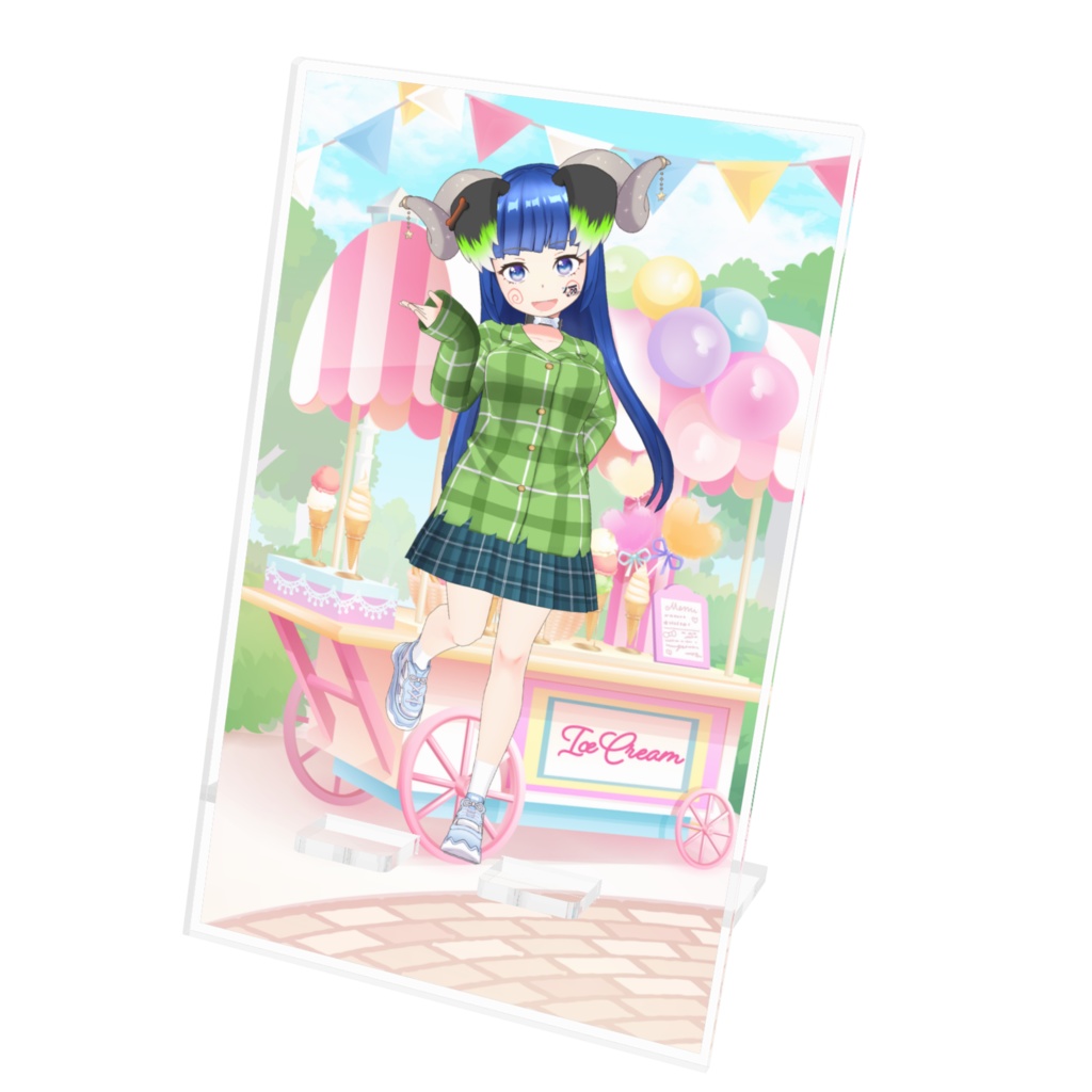 【シルちゃん】12月記念日グッズ-アクリルスマホスタンド[1206]