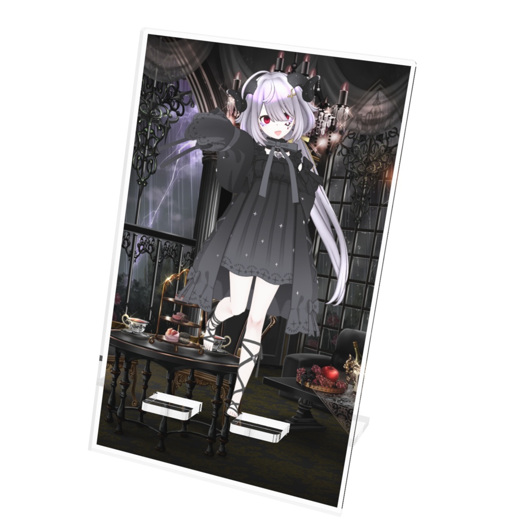 【シルビア・ノーブル】12月記念日グッズ-アクリルスマホスタンド[1208]