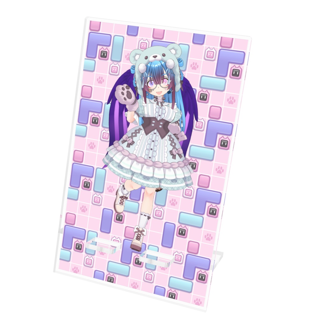 【シルフィ】12月記念日グッズ-アクリルスマホスタンド[1206]