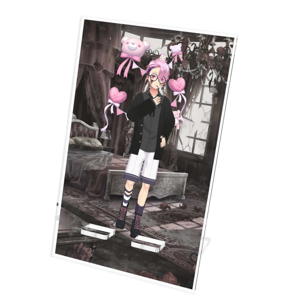 【ネギたん】12月記念日グッズ-アクリルスマホスタンド[1225]