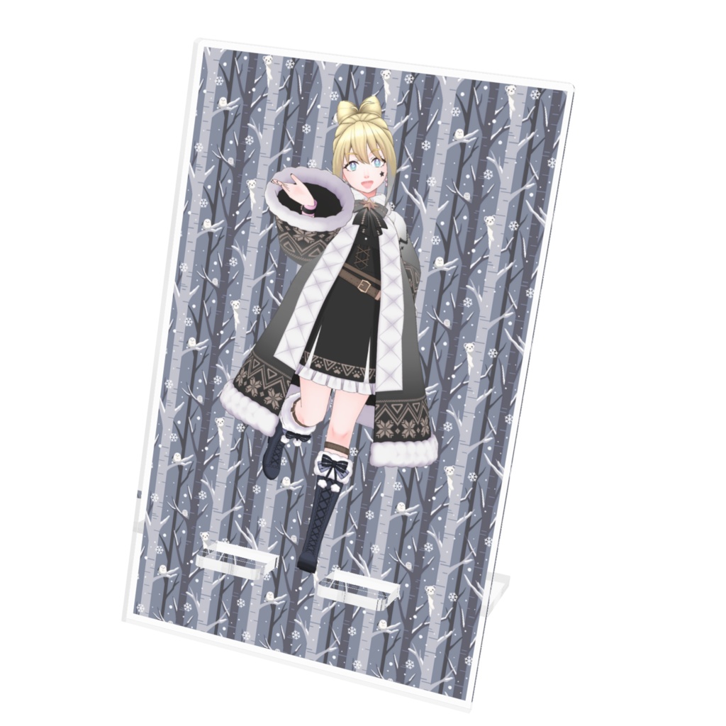 【ビール】12月記念日グッズ-アクリルスマホスタンド[1215]