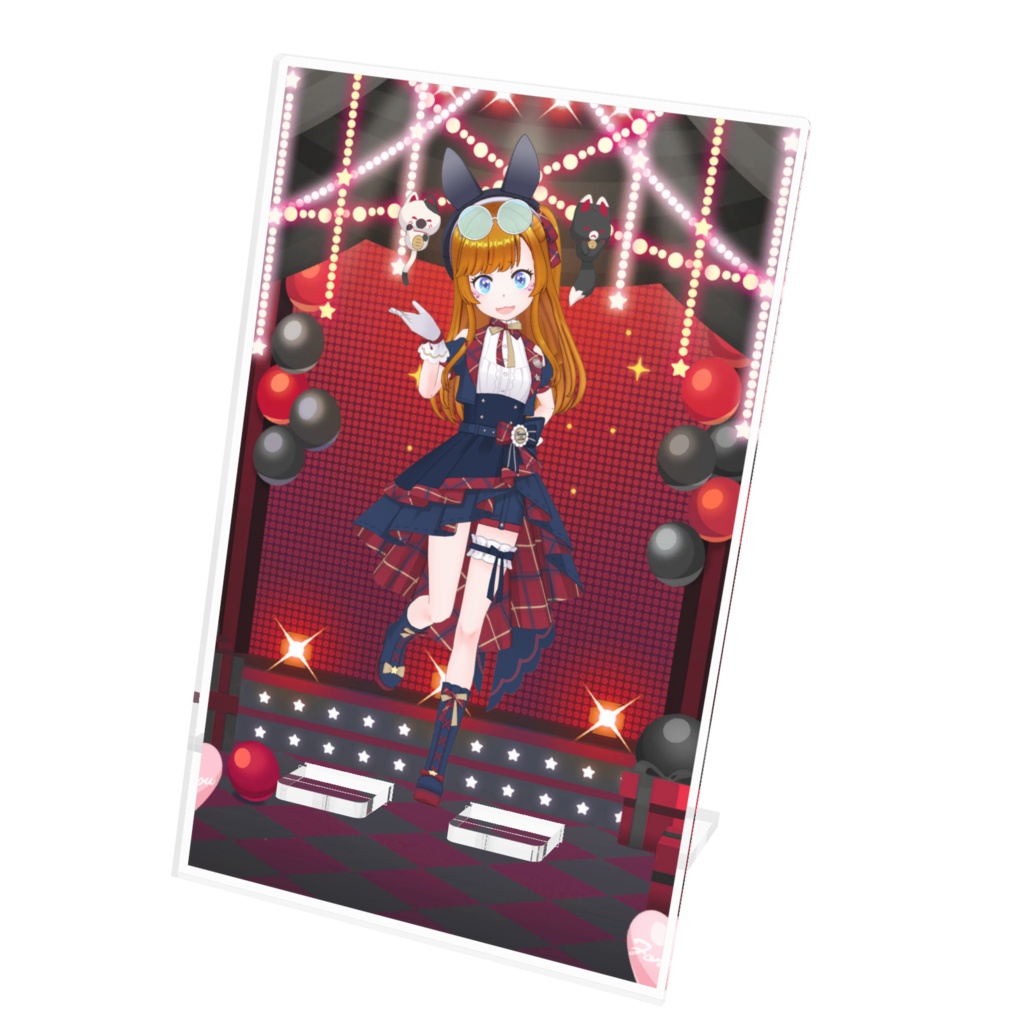 【ミャンカ】12月記念日グッズ-アクリルスマホスタンド[1201]