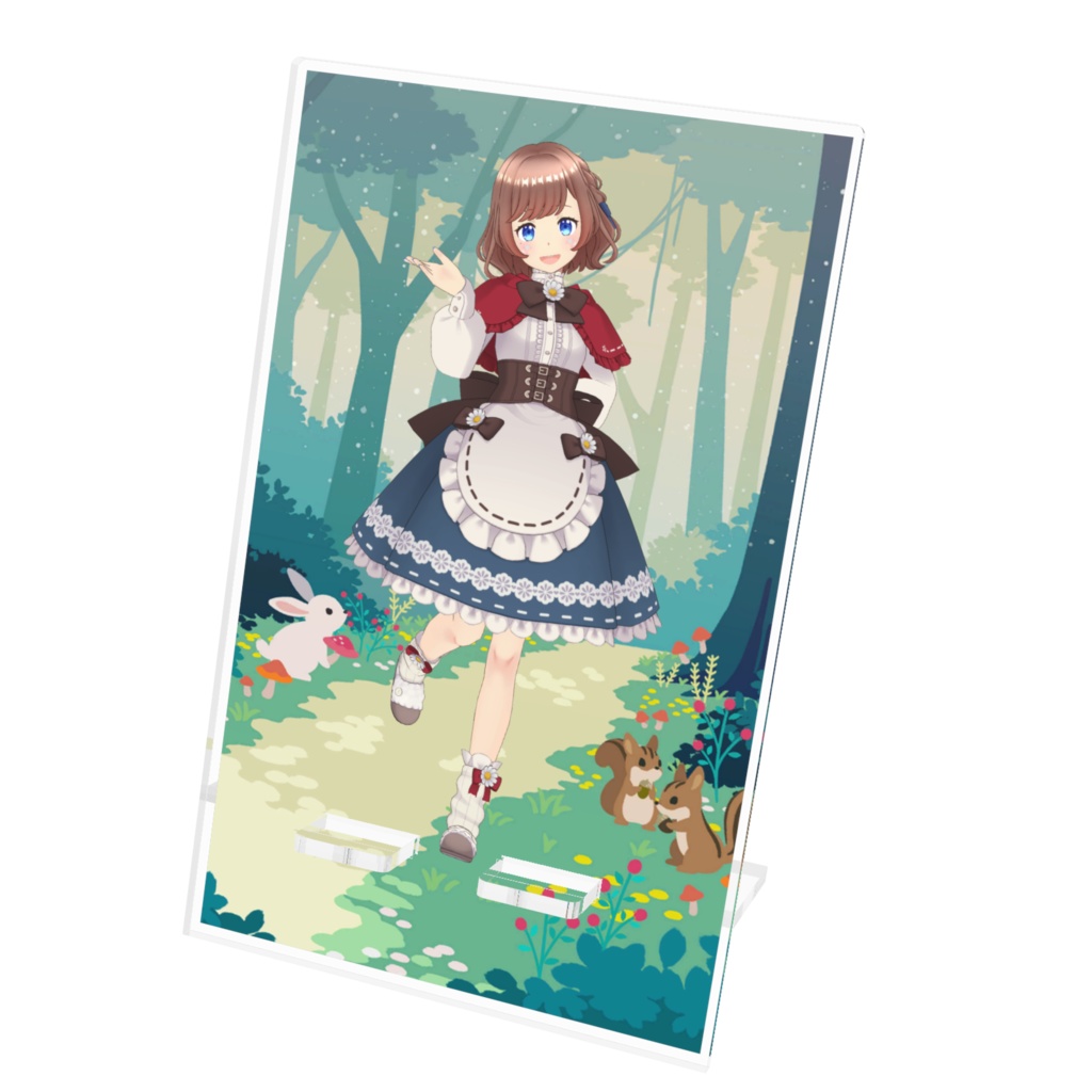 【ユキチカ】12月記念日グッズ-アクリルスマホスタンド[1221]