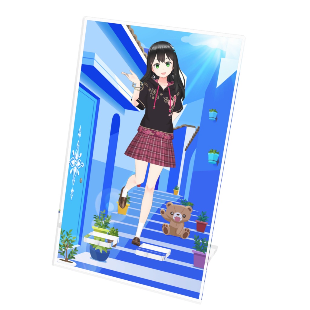 【レイリア】12月記念日グッズ-アクリルスマホスタンド[1208]