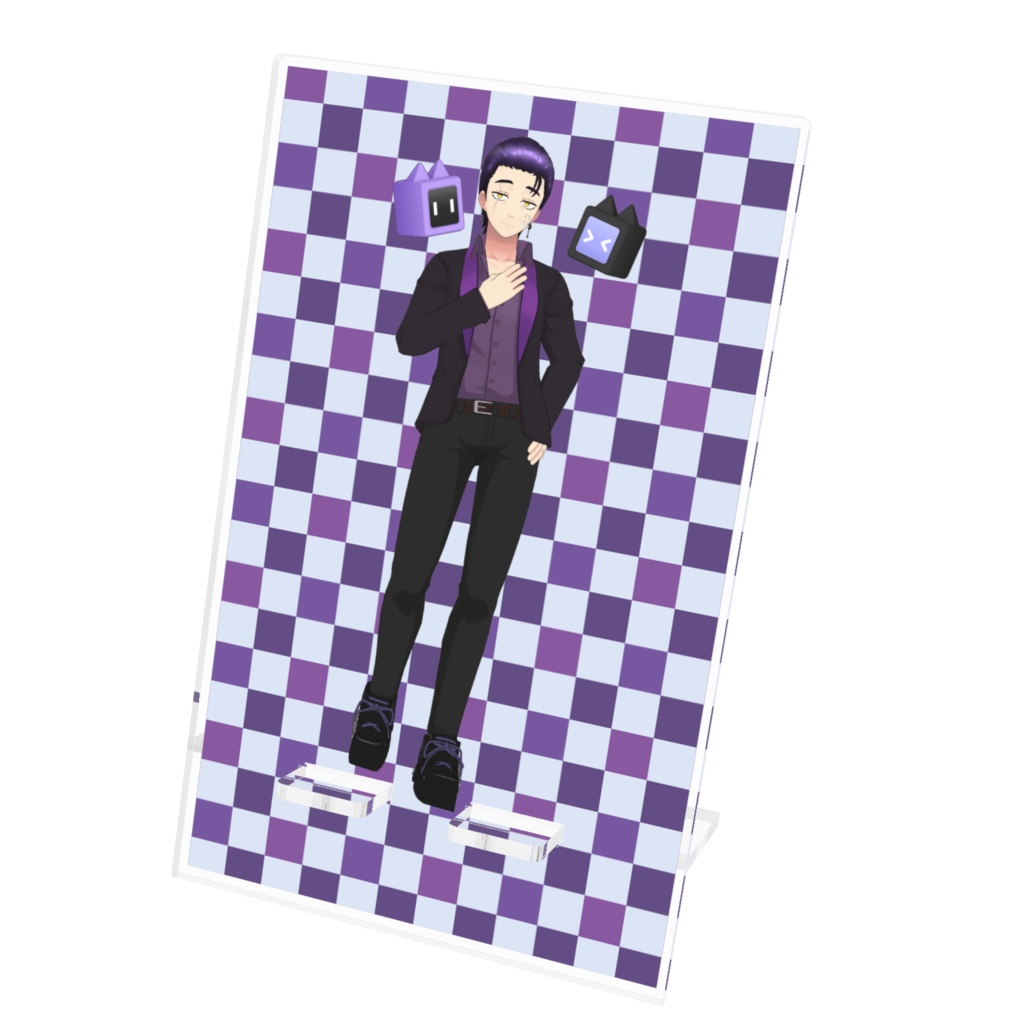 【ワイケ】12月記念日グッズ-アクリルスマホスタンド[1201]