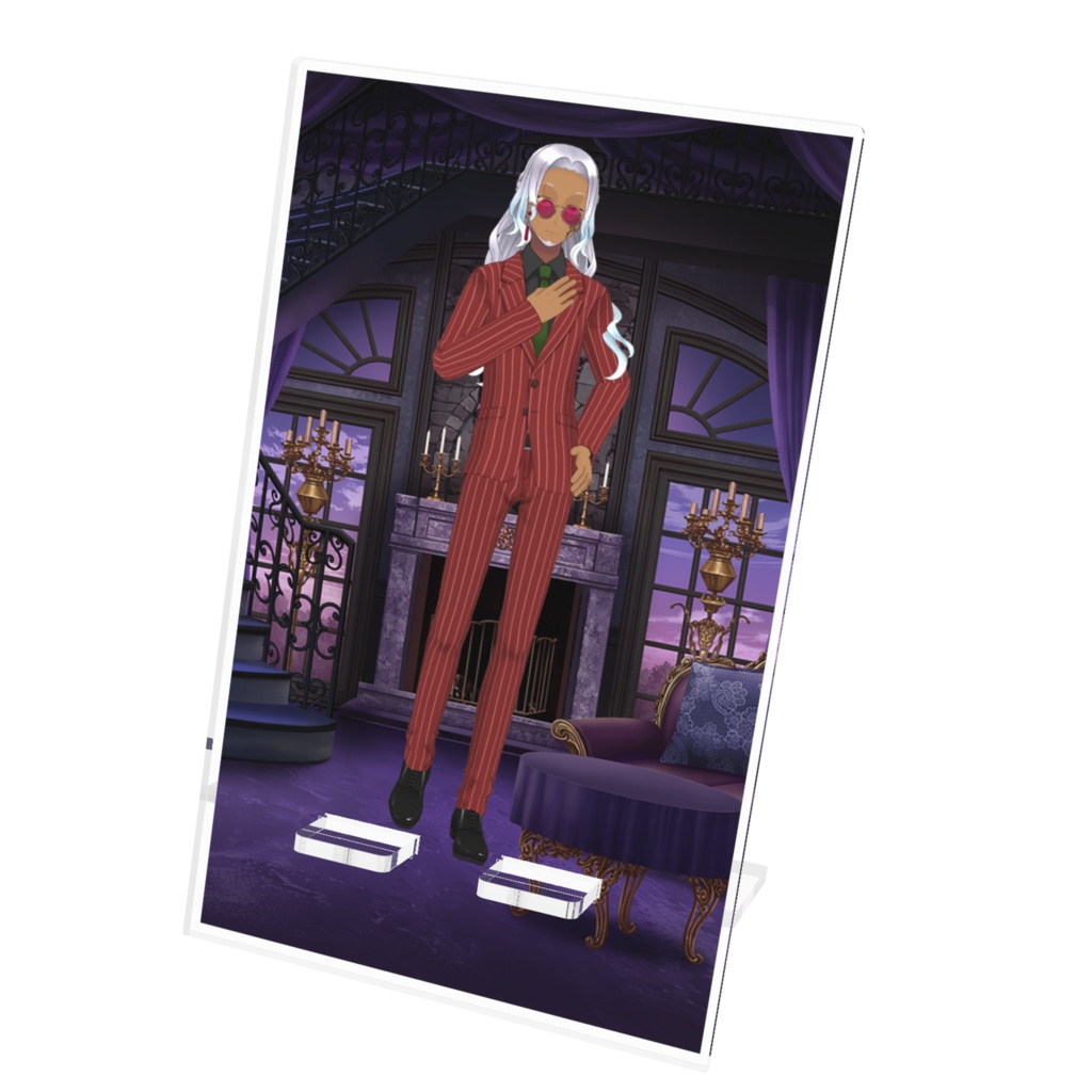 【ヲタきゃん文月】12月記念日グッズ-アクリルスマホスタンド[1213]