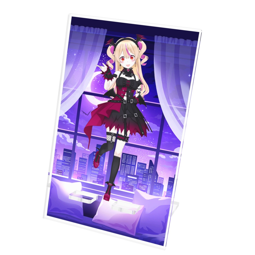 【乃神琉姫】12月記念日グッズ-アクリルスマホスタンド[1204]