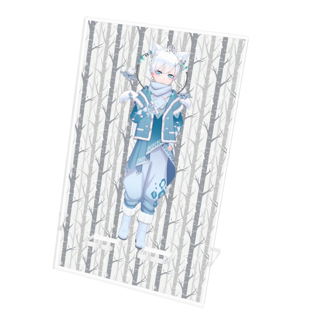 【伊藤園】12月記念日グッズ-アクリルスマホスタンド[1209]