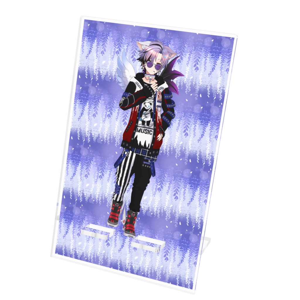 【兎々様】12月記念日グッズ-アクリルスマホスタンド[1231]