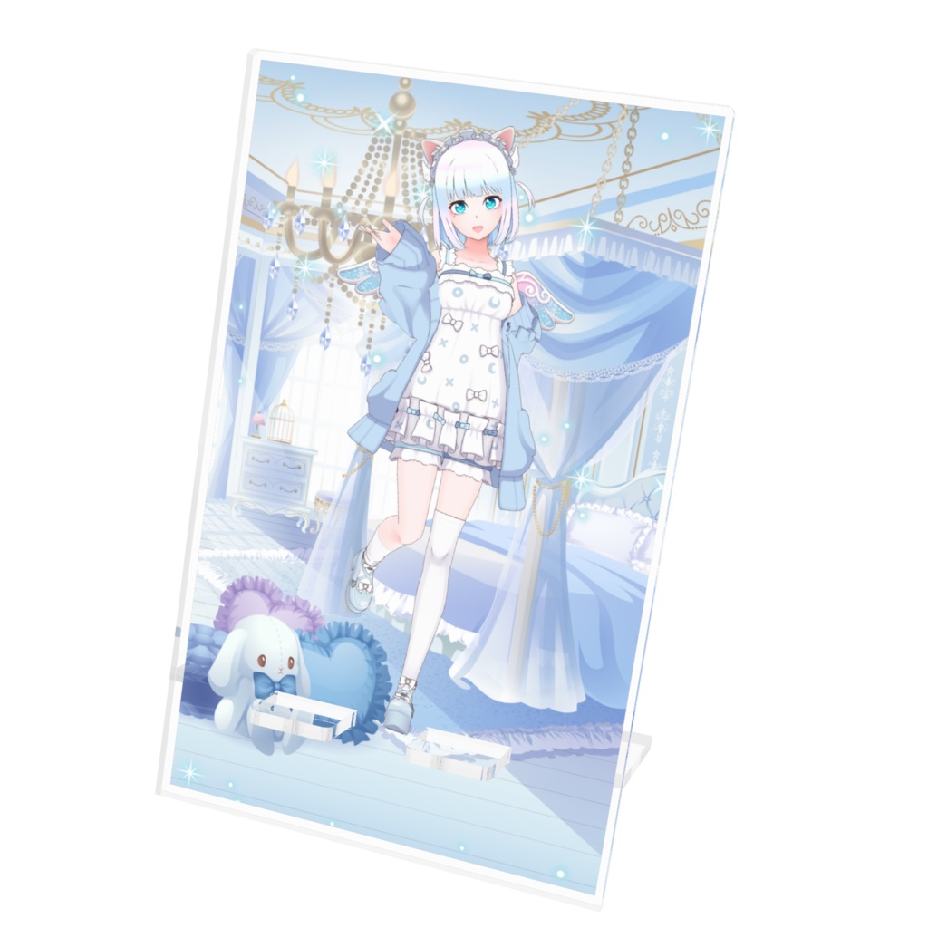 【六花雛衣】12月記念日グッズ-アクリルスマホスタンド[1205]