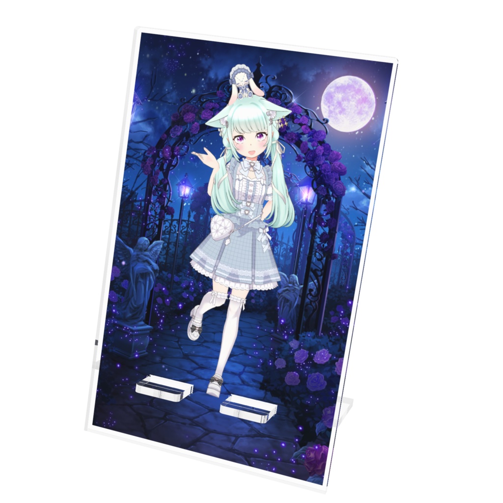 【冬乃 ハルネ】12月記念日グッズ-アクリルスマホスタンド[1206]