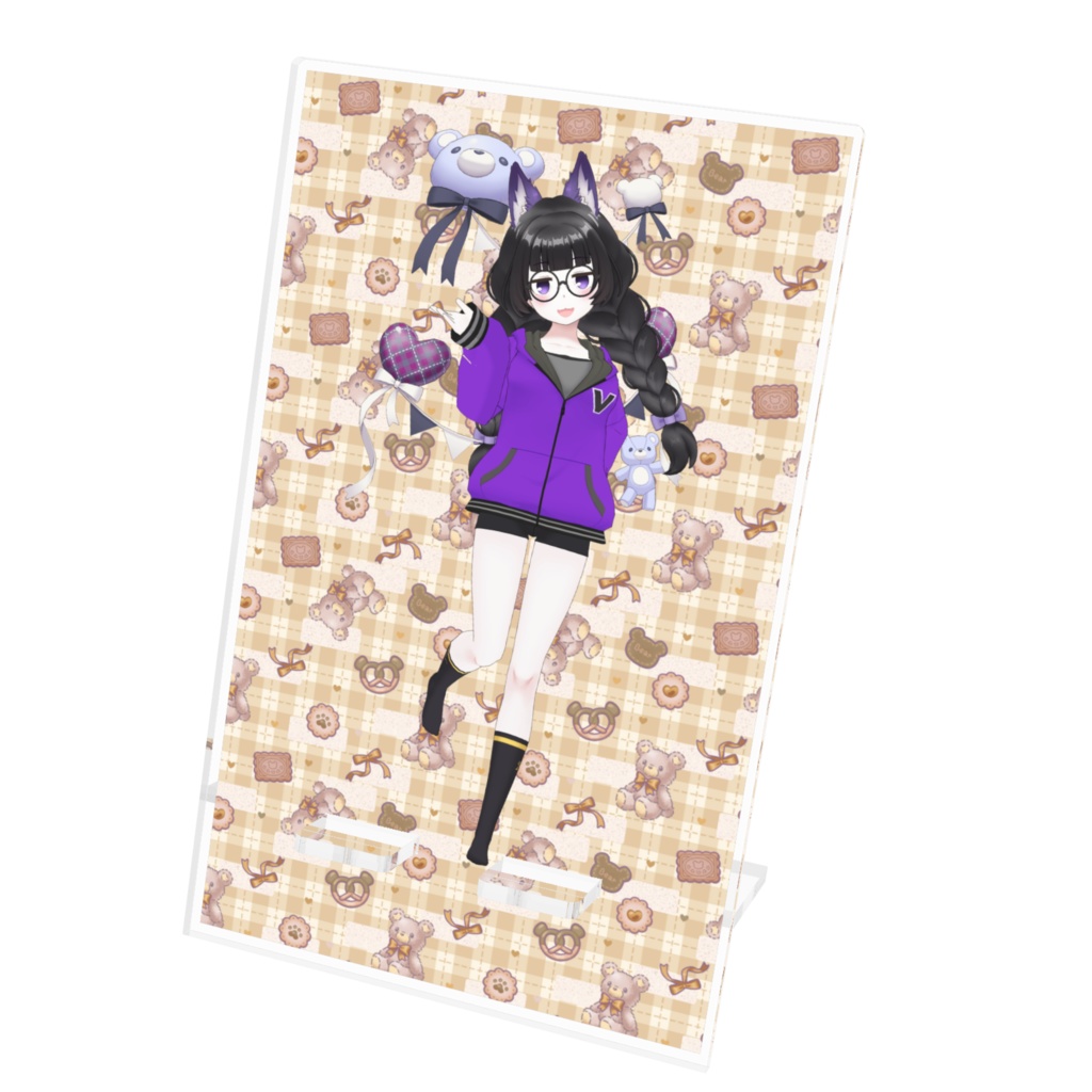 【咲季】12月記念日グッズ-アクリルスマホスタンド[1208]