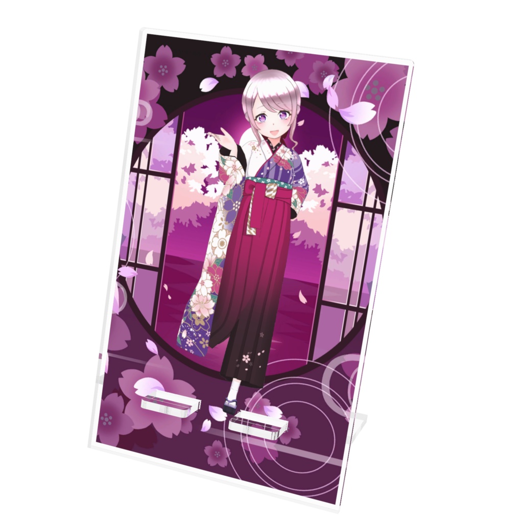 【咲良 結月】12月記念日グッズ-アクリルスマホスタンド[1221]