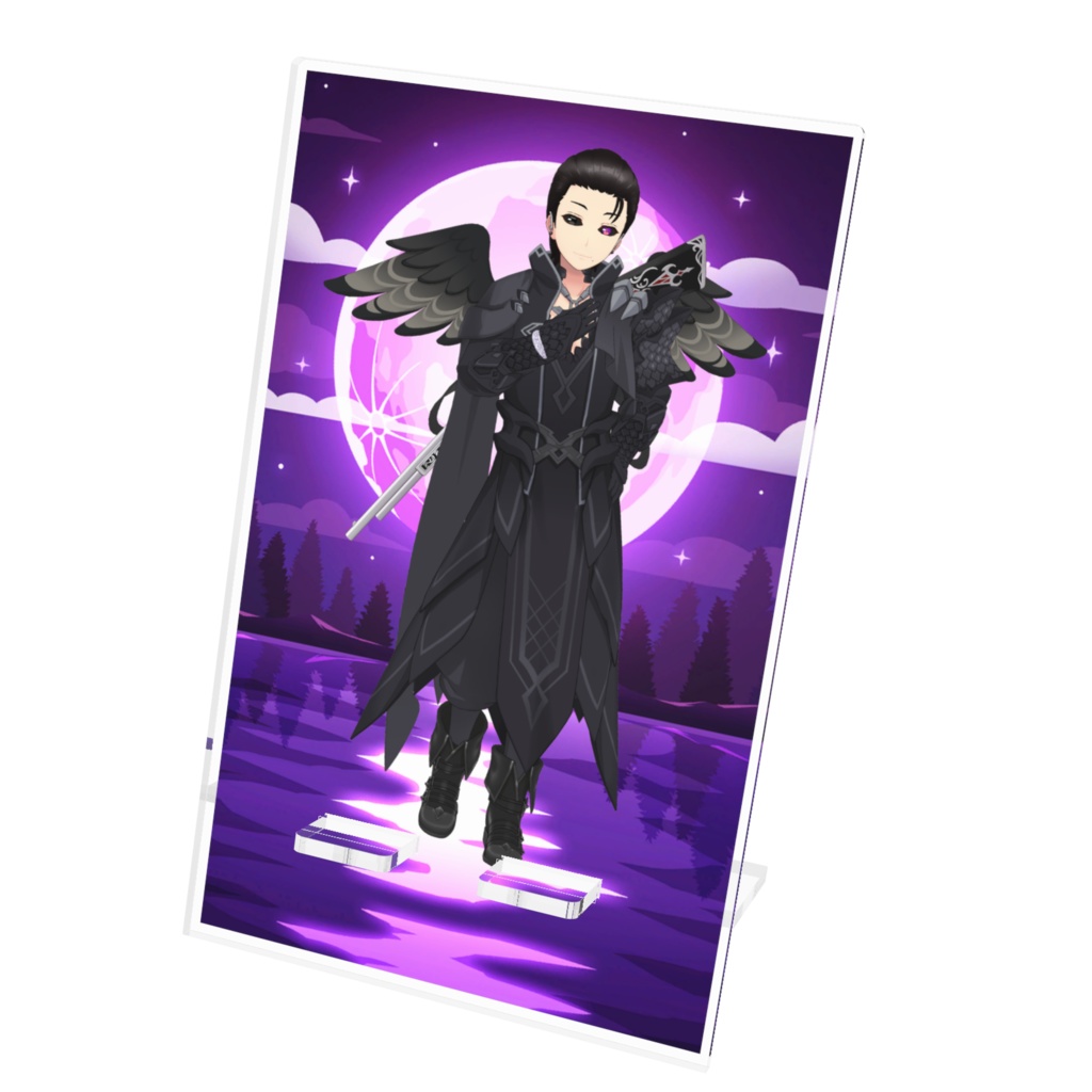 【堕天使だくゆり】12月記念日グッズ-アクリルスマホスタンド[1225]