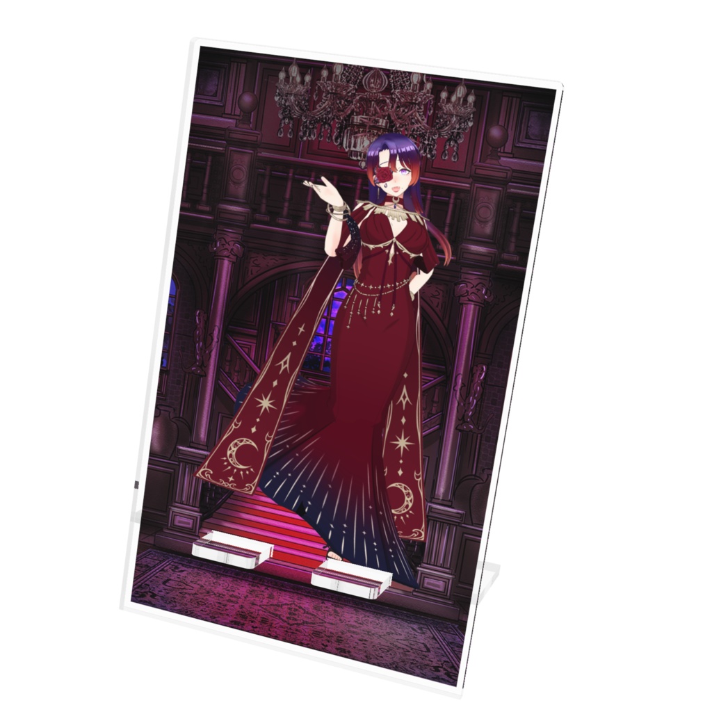 【夜魅 おちる】12月記念日グッズ-アクリルスマホスタンド[1201]