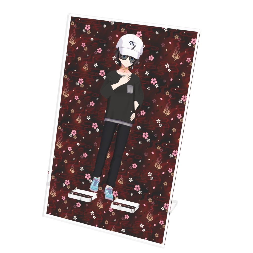 【夢叶える】12月記念日グッズ-アクリルスマホスタンド[1216]