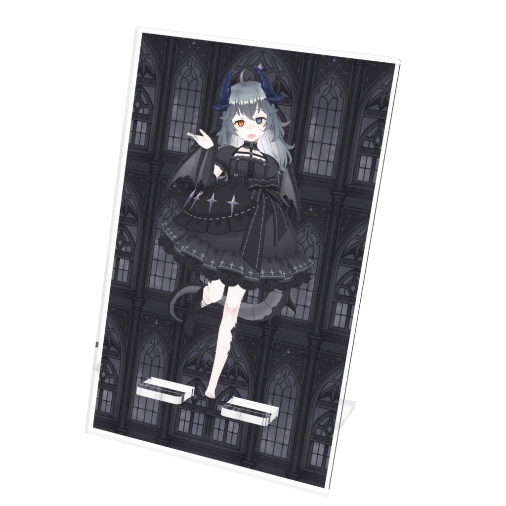 【夢楽 レイ】12月記念日グッズ-アクリルスマホスタンド[1224]