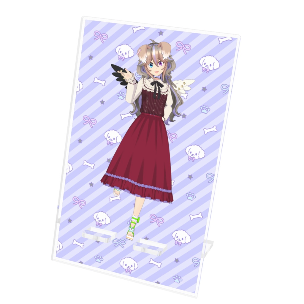 【天乃羽　恋絽萌】12月記念日グッズ-アクリルスマホスタンド[1215]