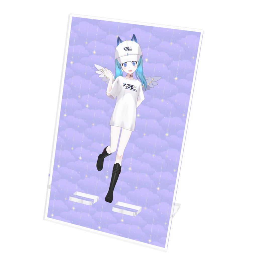 【天羽 瑠夢愛】12月記念日グッズ-アクリルスマホスタンド[1214]