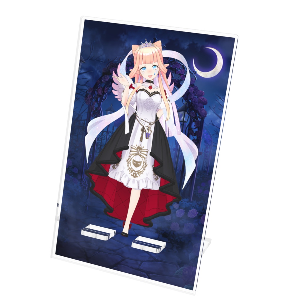 【姫星アリア】12月記念日グッズ-アクリルスマホスタンド[1225]