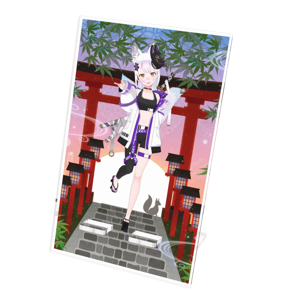 【実久仁】12月記念日グッズ-アクリルスマホスタンド[1203]