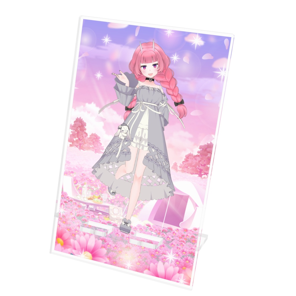 【小鳥みあ】12月記念日グッズ-アクリルスマホスタンド[1203]