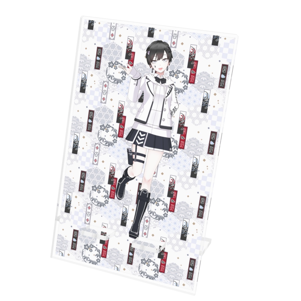 【律乃るい】12月記念日グッズ-アクリルスマホスタンド[1225]