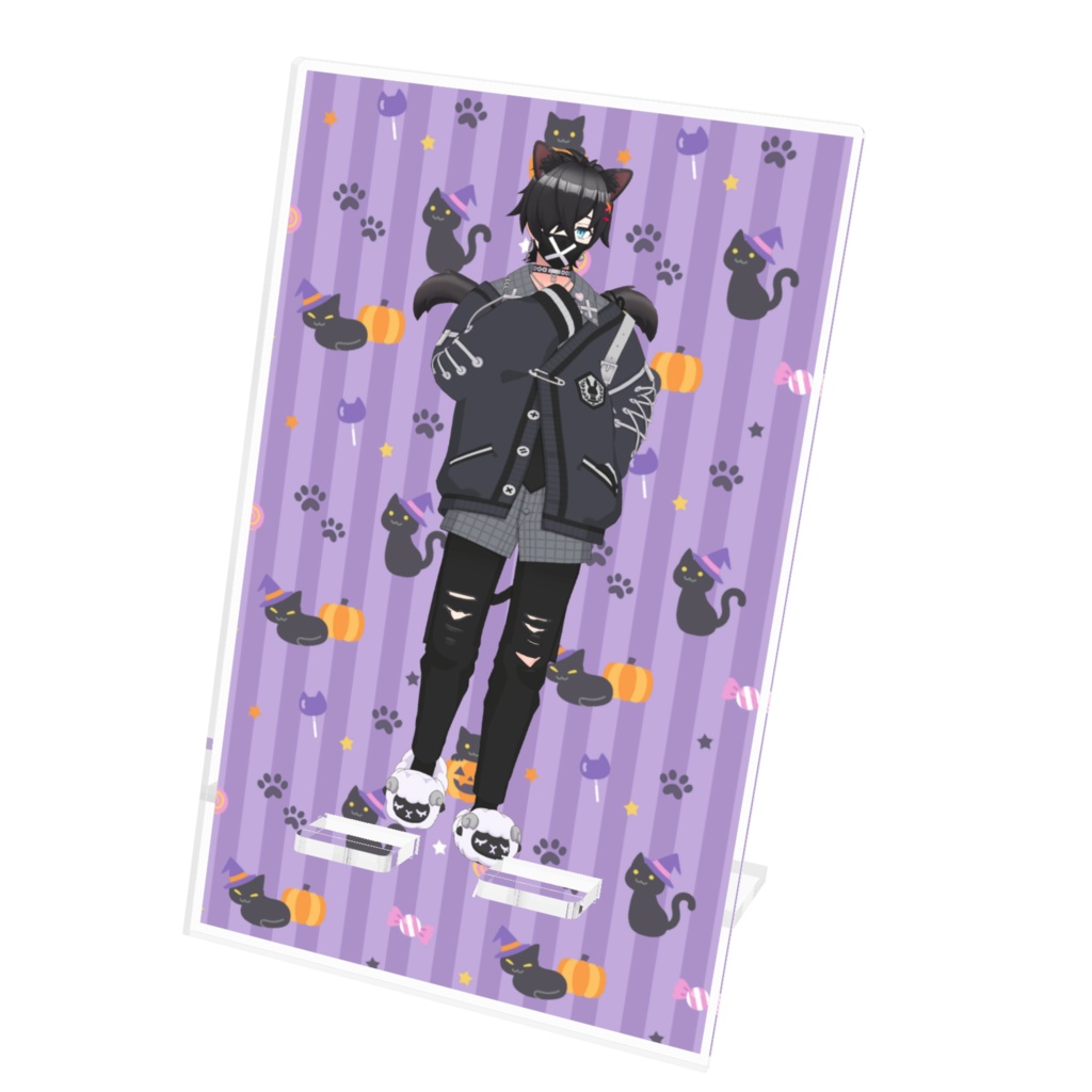 【怠猫 そう】12月記念日グッズ-アクリルスマホスタンド[1215]