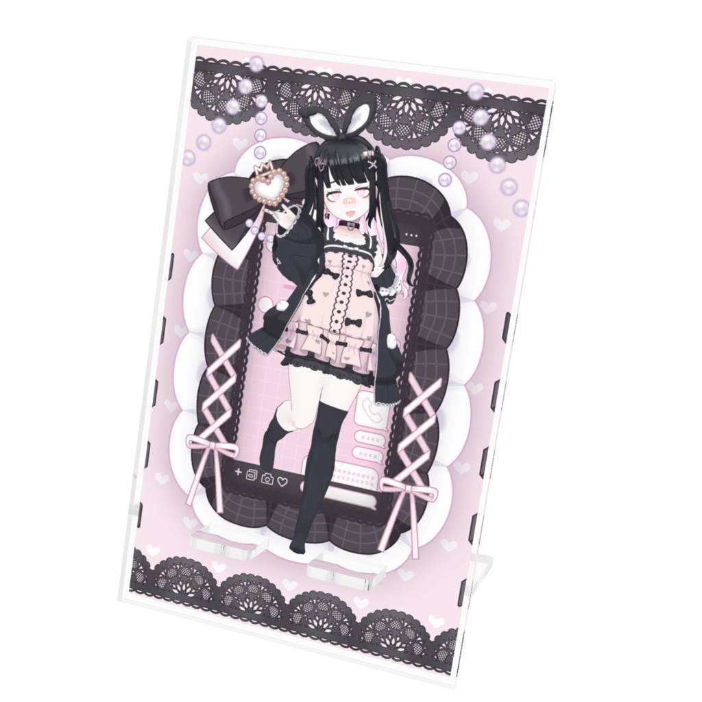 【慈愛】12月記念日グッズ-アクリルスマホスタンド[1202]