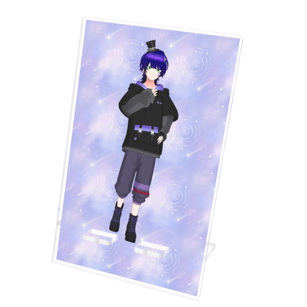 【斑目】12月記念日グッズ-アクリルスマホスタンド[1222]