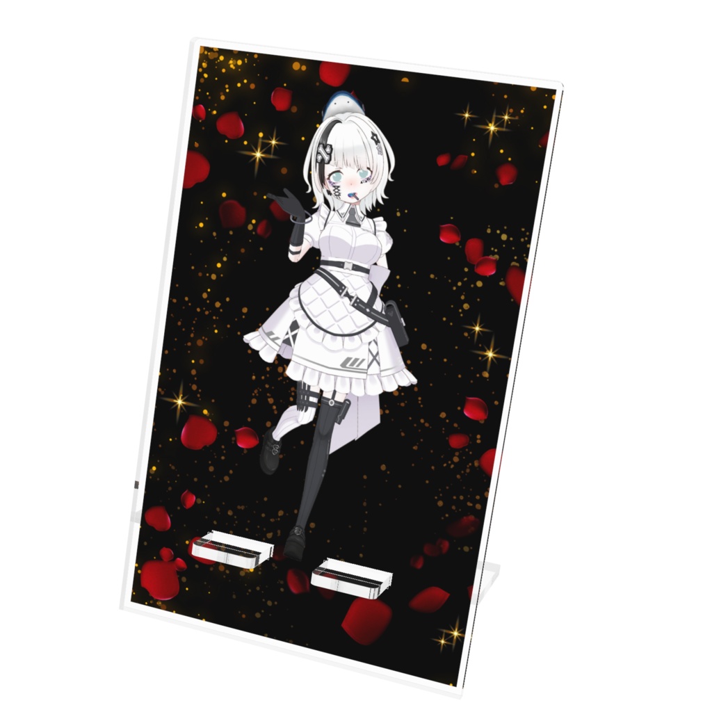 【星噛 虹月】12月記念日グッズ-アクリルスマホスタンド[1218]