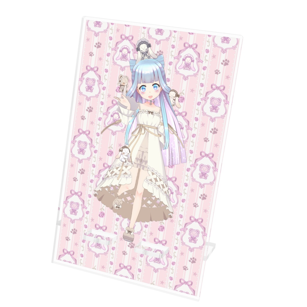 【星見 らて】12月記念日グッズ-アクリルスマホスタンド[1201]