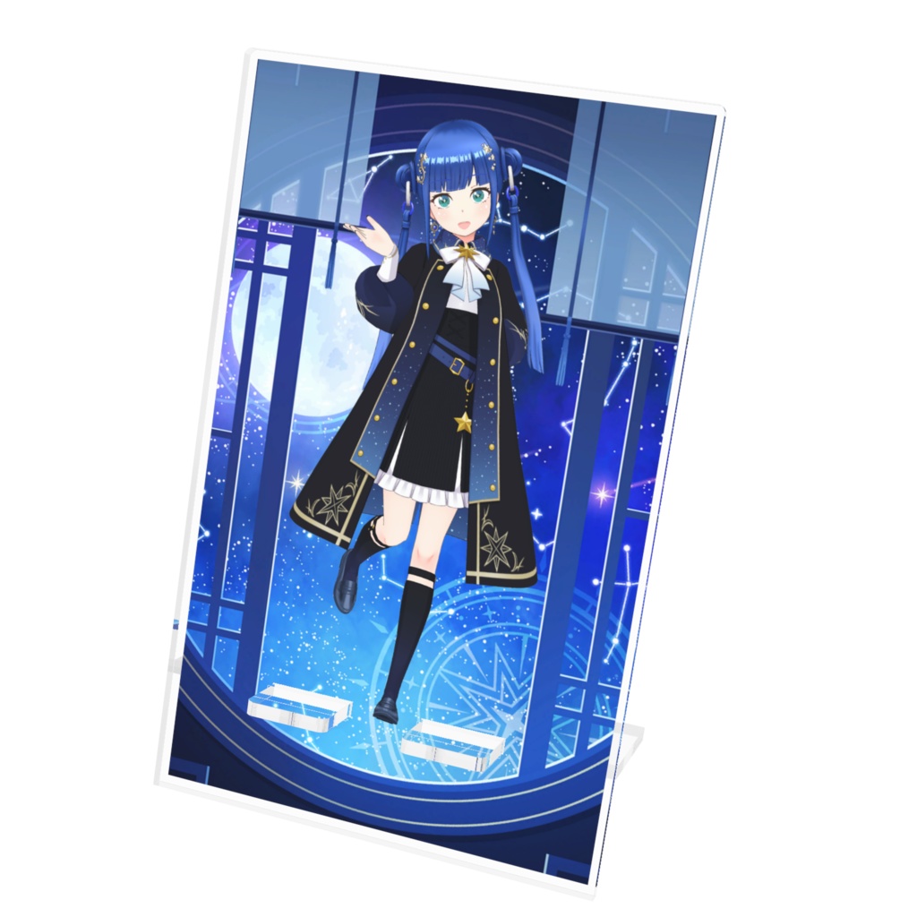 【星描はてな】12月記念日グッズ-アクリルスマホスタンド[1224]