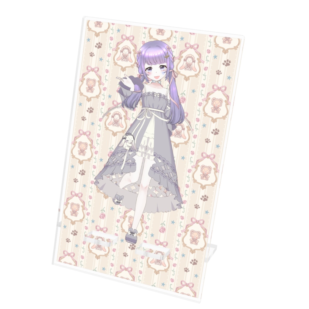 【月城海音だよぉ】12月記念日グッズ-アクリルスマホスタンド[1218]