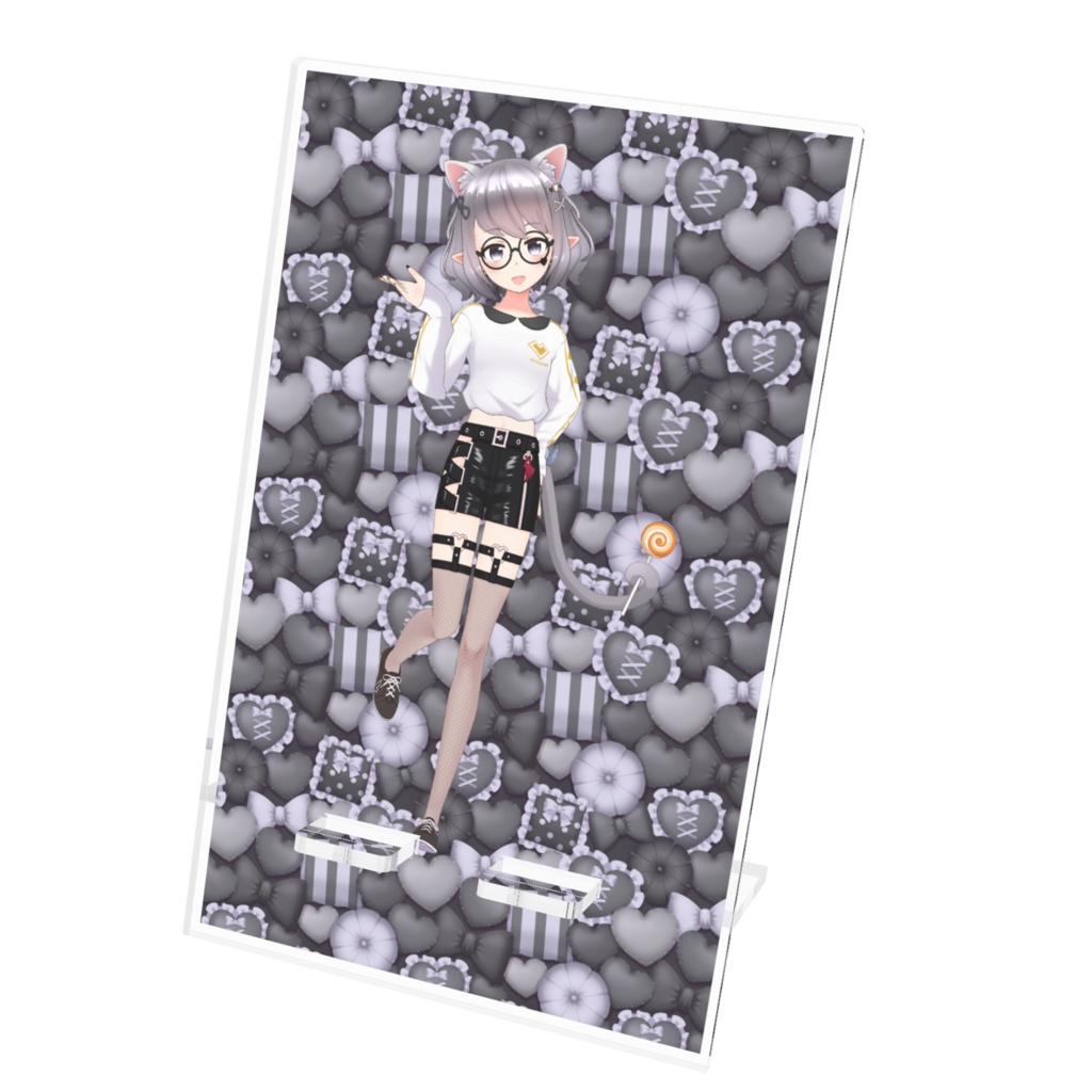 【月島妃都美】12月記念日グッズ-アクリルスマホスタンド[1212]