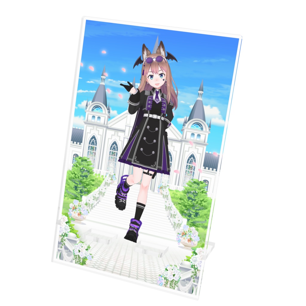 【月影ユリカ】12月記念日グッズ-アクリルスマホスタンド[1208]
