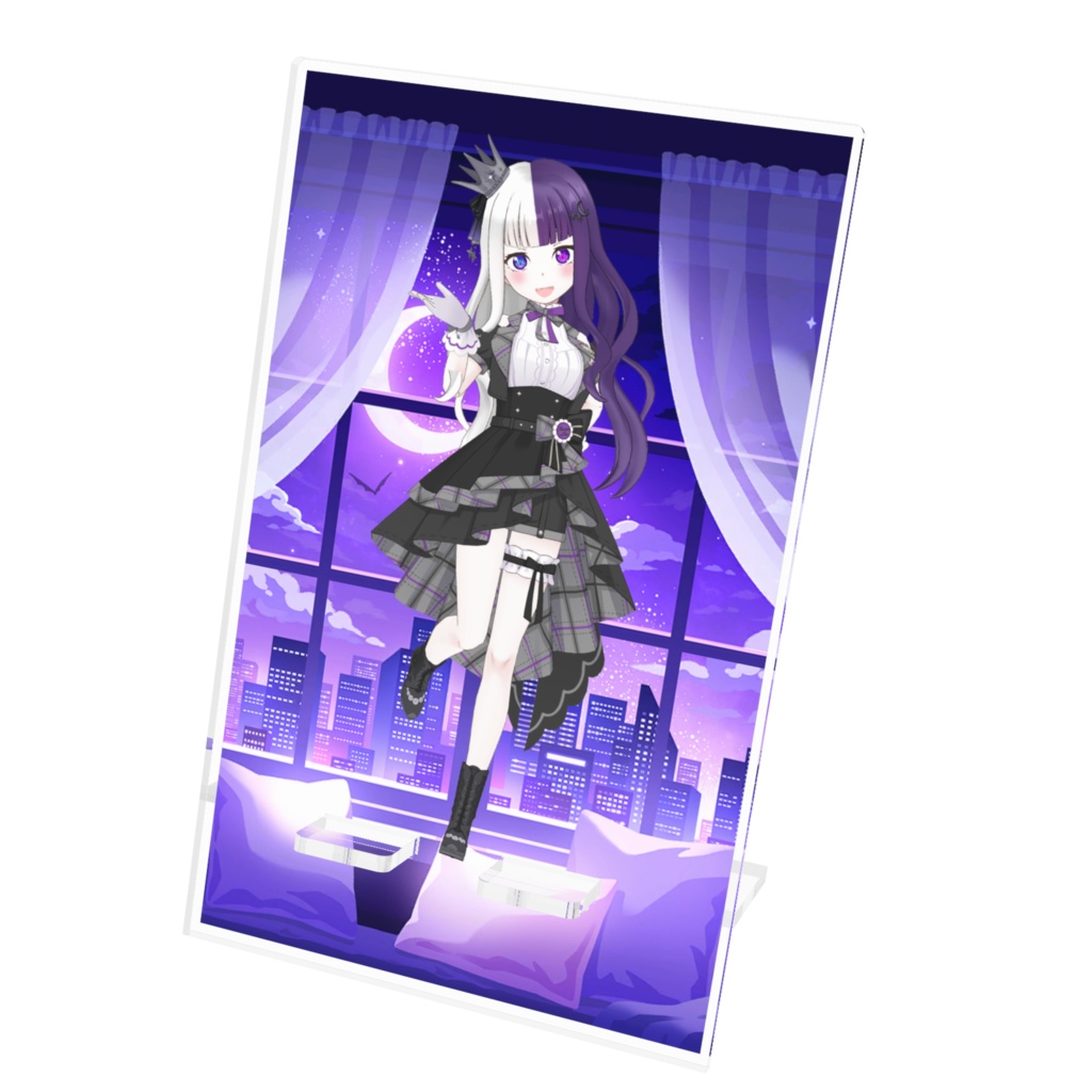 【月音珠歌】12月記念日グッズ-アクリルスマホスタンド[1218]
