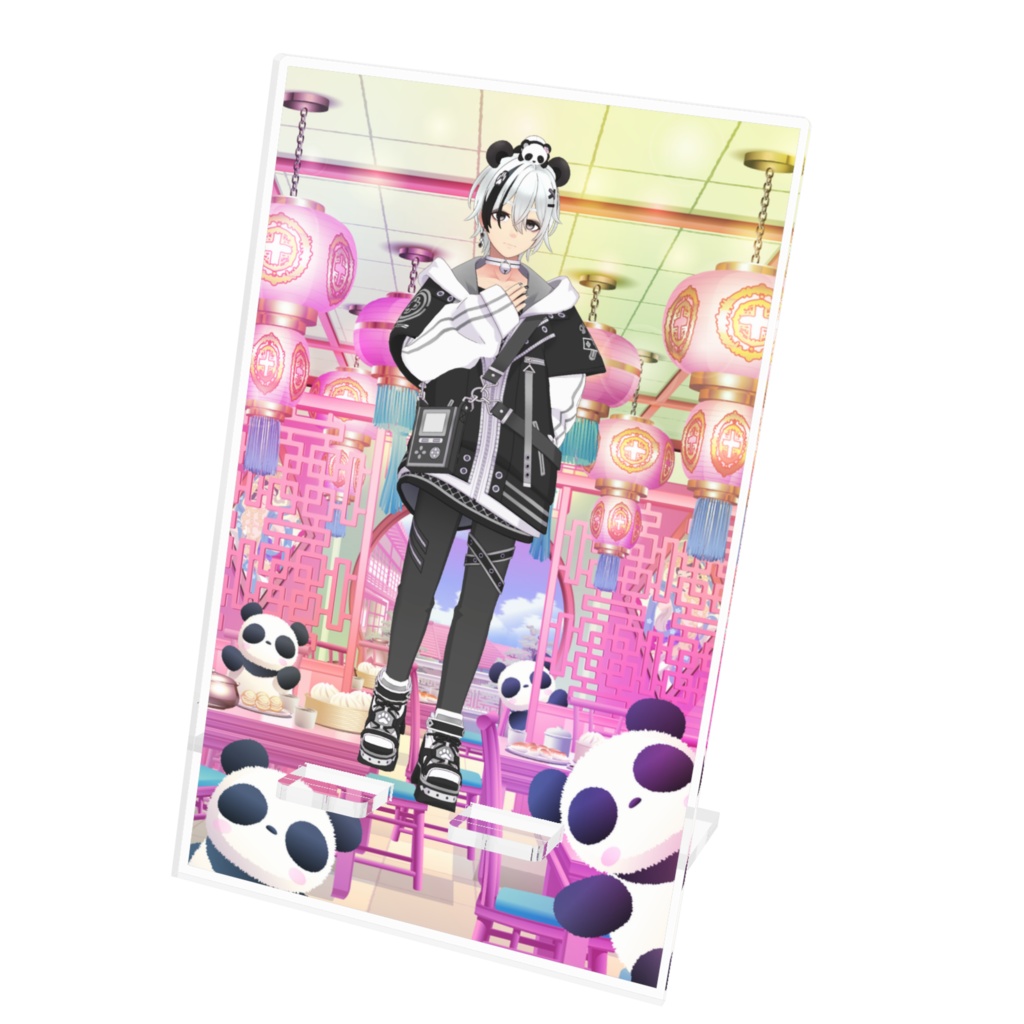 【朝壱 眞白】12月記念日グッズ-アクリルスマホスタンド[1211]