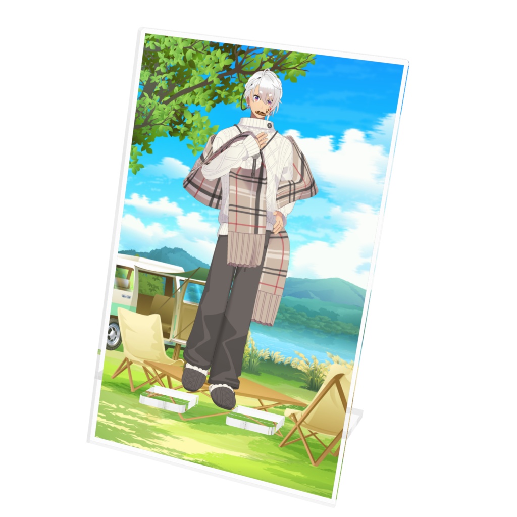 【朝比奈ティオ】12月記念日グッズ-アクリルスマホスタンド[1214]