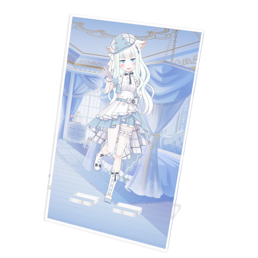 【柊木ましろ】12月記念日グッズ-アクリルスマホスタンド[1203]